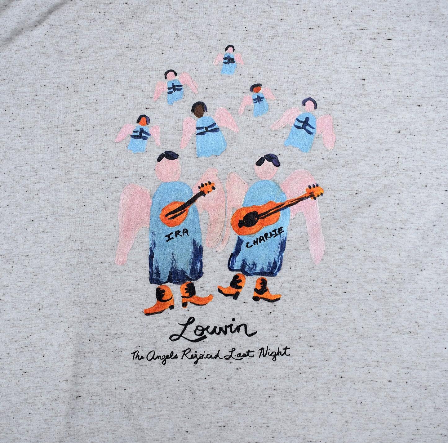 The Louvin Brothers "The Angels Rejoiced Last Night" Fan Art T-Shirt